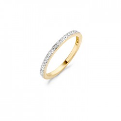 Ring Blush met zirconium stenen. - 112199