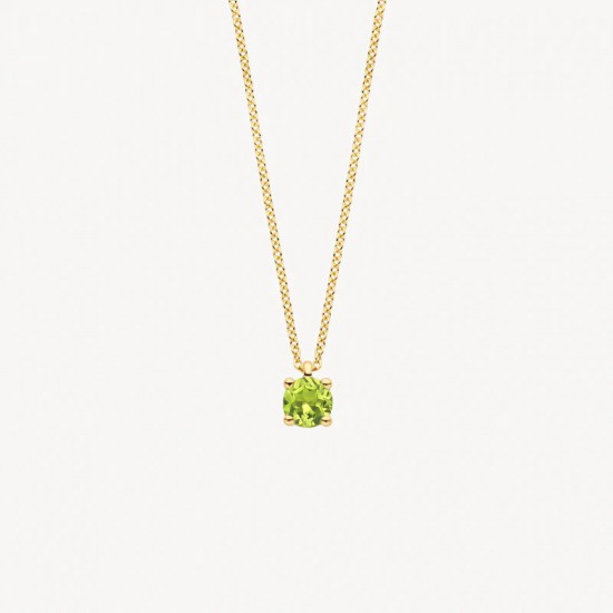 Blush ketting met peridot - 118239