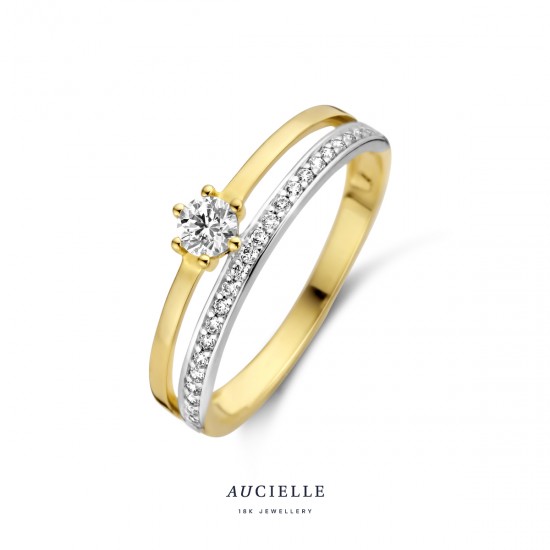 Ring Aucielle met zirconium - 118467