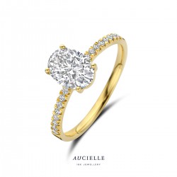 Ring Aucielle met zirconium - 118638